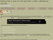 Tablet Screenshot of cusl2.radified.com