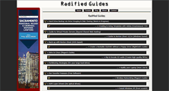 Desktop Screenshot of guides.radified.com
