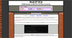 Desktop Screenshot of fdisk.radified.com