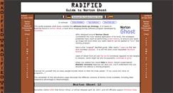 Desktop Screenshot of ghost.radified.com