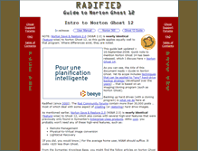 Tablet Screenshot of nortonghost.radified.com